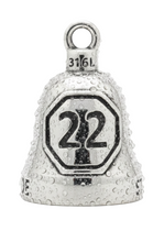 Load image into Gallery viewer, Veteran Awareness #22 Ride Bell® Military Motorcycle Bell Stainless Steel