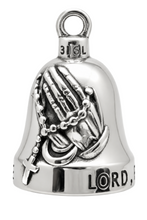 Load image into Gallery viewer, Praying Hands Ride Bell® Motorcycle Bell Stainless Steel RB59