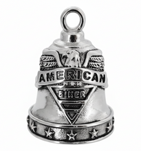 Load image into Gallery viewer, American Biker Motorcycle Ride Bell® Biker Stainless Steel RB5