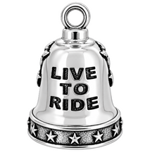 Load image into Gallery viewer, American Biker Motorcycle Ride Bell® Biker Stainless Steel RB5