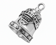 Load image into Gallery viewer, American Biker Motorcycle Ride Bell® Biker Stainless Steel RB5