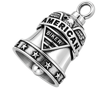 Load image into Gallery viewer, American Biker Motorcycle Ride Bell® Biker Stainless Steel RB5