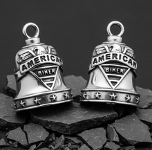 Load image into Gallery viewer, American Biker Motorcycle Ride Bell® Biker Stainless Steel RB5
