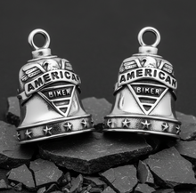 Load image into Gallery viewer, American Biker Motorcycle Ride Bell® Biker Stainless Steel RB5
