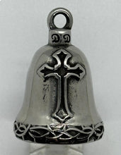 Load image into Gallery viewer, Religious Cross Motorcycle Ride Bell® Stainless Steel RB61