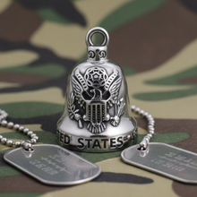 Load image into Gallery viewer, "ARMY" Ride Bell® Military Motorcycle Bell Stainless Steel RB64