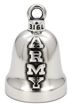 Load image into Gallery viewer, "ARMY" Ride Bell® Military Motorcycle Bell Stainless Steel RB64