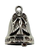 Load image into Gallery viewer, Angel Motorcycle Ride Bell® Stainless Steel RB65