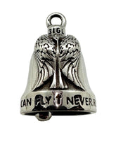 Load image into Gallery viewer, Angel Motorcycle Ride Bell® Stainless Steel RB65