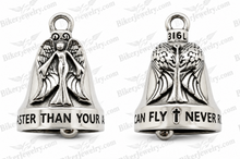 Load image into Gallery viewer, Angel#2 Ride Bell® Motorcycle Bell Stainless Steel RB65