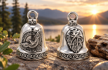 Load image into Gallery viewer, Tribal Eagle Ride Bell® Motorcycle Bell Stainless Steel RB66