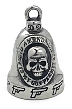 Load image into Gallery viewer, 2nd Amendment Motorcycle Ride Bell® Stainless Steel RB67