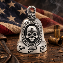 Load image into Gallery viewer, 2nd Amendment Ride Bell® Motorcycle Bell Stainless Steel RB67