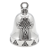 Celtic Cross Ride Bell® Religious Motorcycle Bell Stainless Steel RB68