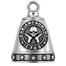 Load image into Gallery viewer, "Right to Bear Arms" Ride Bell® 2nd Amendment Stainless Steel RB6