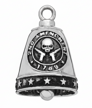 Load image into Gallery viewer, "Right to Bear Arms" Ride Bell® 2nd Amendment Stainless Steel RB6