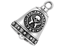 Load image into Gallery viewer, "Right to Bear Arms" Ride Bell® 2nd Amendment Stainless Steel RB6