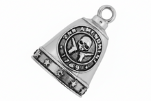 Load image into Gallery viewer, Large "Right to Bear Arms" Ride Bell® 2nd Amendment Motorcycle Bell Stainless Steel RB6L