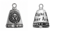 Load image into Gallery viewer, "Right to Bear Arms" Ride Bell® 2nd Amendment Stainless Steel RB6