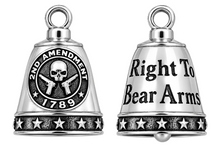 Load image into Gallery viewer, "Right to Bear Arms" Ride Bell® 2nd Amendment Stainless Steel RB6
