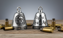 Load image into Gallery viewer, "Right to Bear Arms" Ride Bell® 2nd Amendment Stainless Steel RB6