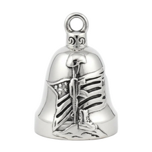 Load image into Gallery viewer, Military Support Ride Bell® Military Motorcycle Bell Stainless Steel RB71