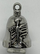 Military Support Motorcycle Ride Bell® Military Stainless Steel RB71