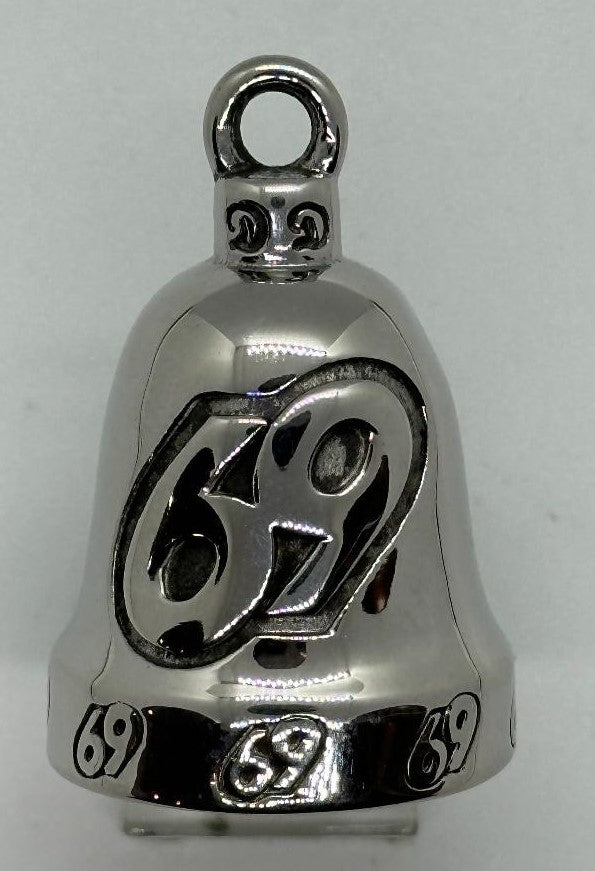 Stainless Steel Motorcycle Ride Bell Gremlin Bell Guardian Bell 69