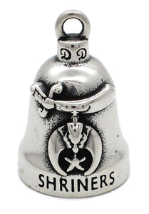 Motorcycle Biker Ride Bell® Shriners Bell Stainless Steel RB78