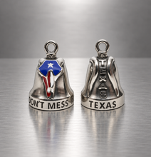 Load image into Gallery viewer, Texas Steer Ride Bell® Motorcycle Bell Stainless Steel RB79