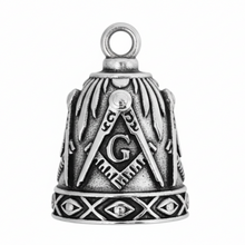Load image into Gallery viewer, Mason's Ride Bell® Biker guardian bell Stainless Steel RB7
