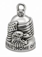 American Flag Ride Bell 