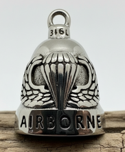 Load image into Gallery viewer, Airborne Ride Bell® Military Motorcycle Bell Stainless Steel RB81