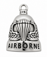 Load image into Gallery viewer, Airborne Ride Bell® Military Motorcycle Bell Stainless Steel RB81