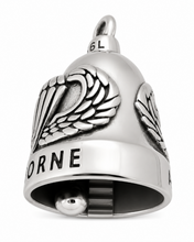 Load image into Gallery viewer, Airborne Ride Bell® Military Motorcycle Bell Stainless Steel RB81