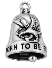 Load image into Gallery viewer, Free Eagle Ride Bell® Motorcycle Bell Stainless Steel RB82