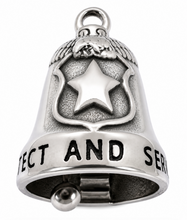 Load image into Gallery viewer, Law Enforcement Ride Bell® Police Motorcycle Bell Stainless Steel RB83