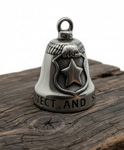 Load image into Gallery viewer, Law Enforcement Ride Bell® Police Stainless Steel RB83