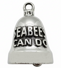 Load image into Gallery viewer, "SEABEES" Motorcycle Ride Bell® Military Stainless Steel RB84