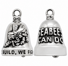 Load image into Gallery viewer, "SEABEES" Ride Bell® Military Motorcycle Bell Stainless Steel RB84