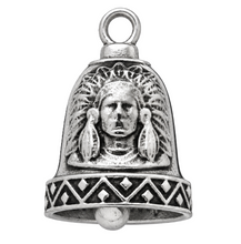 Load image into Gallery viewer, Indian Headdress Ride Bell® Biker Bell Stainless Steel RB8
