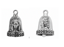 Load image into Gallery viewer, Indian Headdress Ride Bell® Biker Bell Stainless Steel RB8