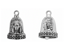 Load image into Gallery viewer, Indian Headdress Ride Bell® Biker Bell Stainless Steel RB8