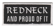 Redneck And Proud Of It  Biker Patch  image 1