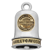 Harley-Davidson® Sculpted Medallion B&S Logo Ride Bell Two Tone HRB095 image 1