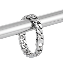 Load image into Gallery viewer, Men's 14mm Designer Cuban Link Bracelet Stainless Steel SB11