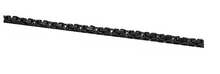 Load image into Gallery viewer, Small 4mm Black Stainless Steel Byzantine Bracelet Men or Women