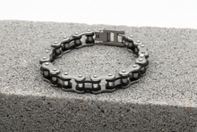 Load image into Gallery viewer, Unisex 10mm Motorcycle Bike Chain Bracelet – Stainless Steel<br> SB243