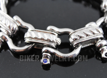 Load image into Gallery viewer, Men’s 20mm Large Boat Shackle Bracelet Stainless Steel SB2