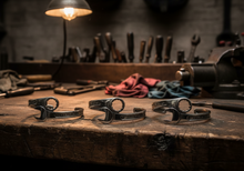Load image into Gallery viewer, Men's Wrench Bracelet Cuff Style Biker Mechanic's Bracelet Stainless Steel<br>SB47